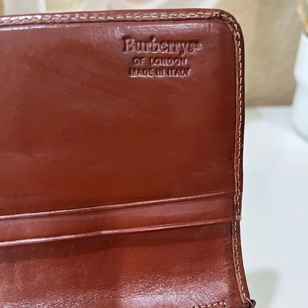 Burberrys Vintage Bifold Wallet